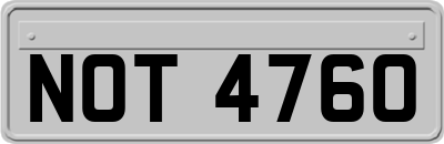 NOT4760