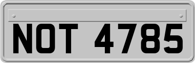 NOT4785
