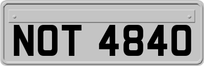 NOT4840
