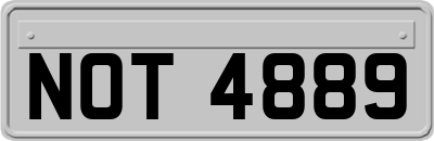 NOT4889
