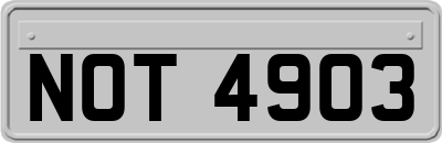 NOT4903