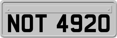 NOT4920