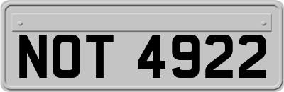 NOT4922