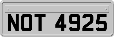 NOT4925