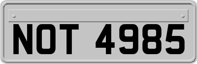 NOT4985