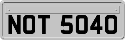 NOT5040