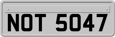 NOT5047