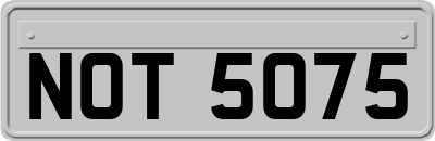 NOT5075