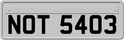 NOT5403