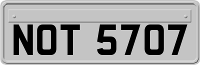 NOT5707