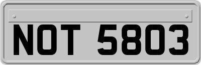 NOT5803