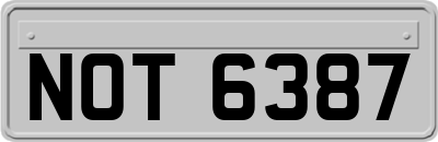 NOT6387