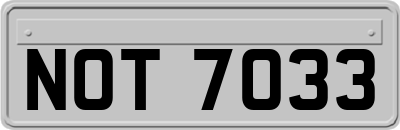 NOT7033