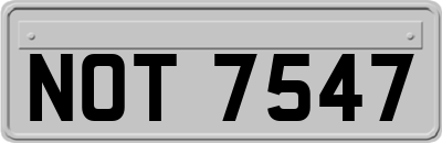 NOT7547