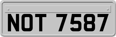 NOT7587