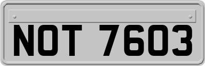 NOT7603