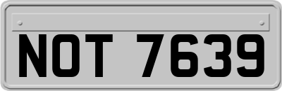 NOT7639