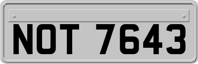 NOT7643