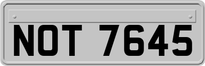 NOT7645