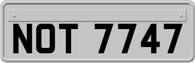NOT7747