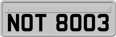 NOT8003