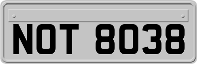 NOT8038