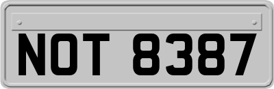 NOT8387