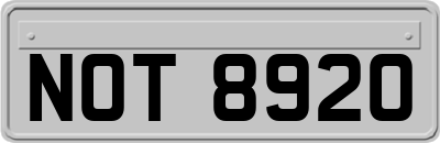 NOT8920