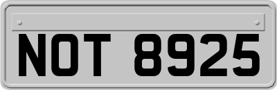 NOT8925