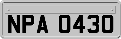 NPA0430