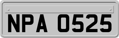 NPA0525