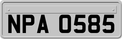 NPA0585