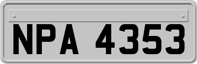NPA4353