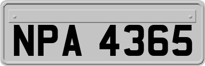 NPA4365