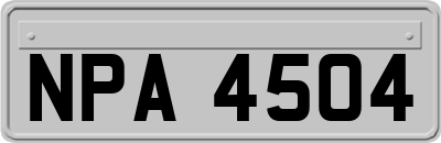 NPA4504