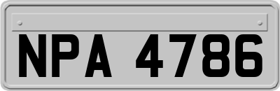 NPA4786