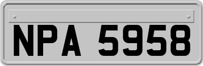 NPA5958