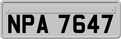 NPA7647