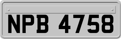 NPB4758