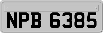 NPB6385