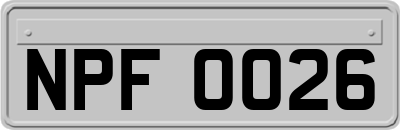 NPF0026