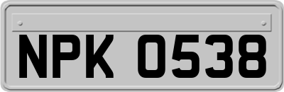 NPK0538