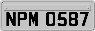 NPM0587