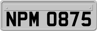 NPM0875