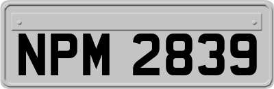 NPM2839