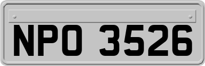 NPO3526
