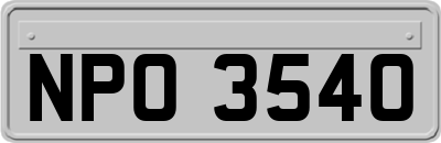 NPO3540
