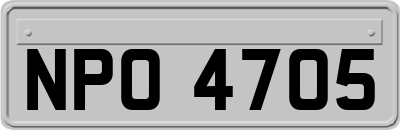 NPO4705