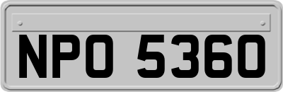 NPO5360