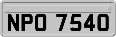 NPO7540
